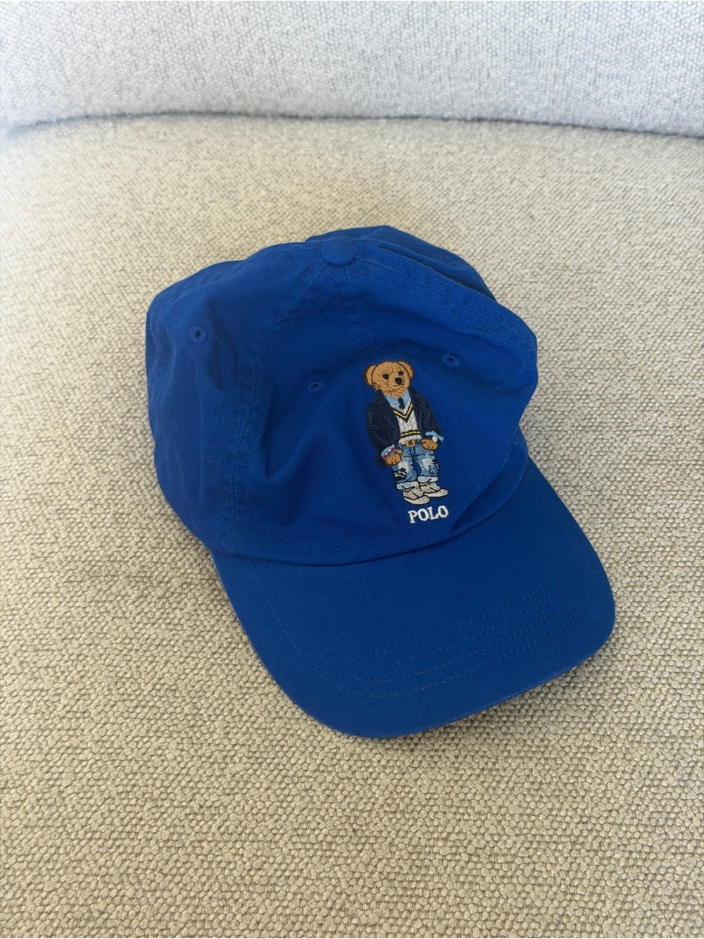 Blue Polo Ralph Lauren Polo Bear Cap